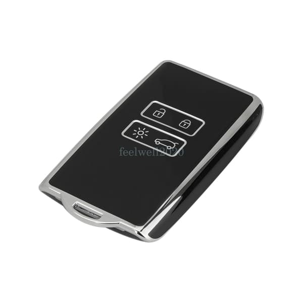 4 Button Key Cover For Renault Koleos Kadjar Megane Remote Fob Shell Case TPU