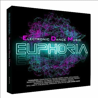 Various Artists : Euphoria: Electronic Dance Music CD 3 discs (2012) Pre-Owned