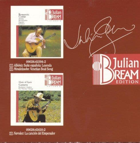 Highlights from the Julian Bream Edition CD (2001) Pre-Owned
