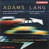 Netherlands Wind Ensemble : Works for Wind Ensemble - Adams/Lang CD (1999) Pre-Owned
