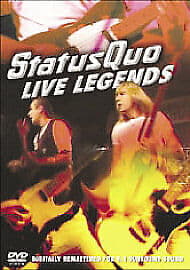 Status Quo: Live Legends DVD (2004) Status Quo Cert E Pre-Owned Region 2