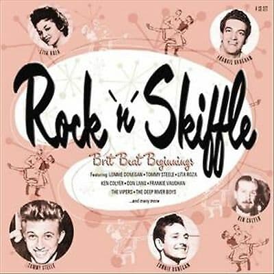 Various Artists : Rock 'N' Skiffle: Brit Beat Beginnings CD 4 discs (2007) Pre-Owned
