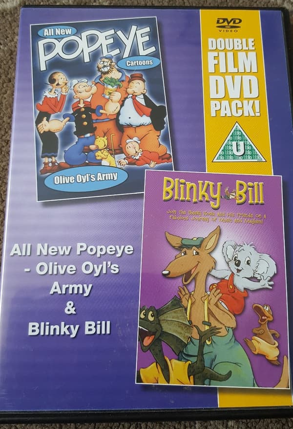 Blinky Bill & Popeye - Olive Oyl's Army DVD