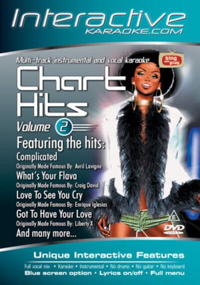 Karaoke Chart Hits - Interactive: Volume 2 DVD (2005) Cert E Pre-Owned Region 2
