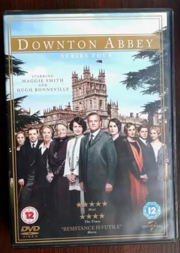 Downton Abbey – Sæson 4 DVD (2013, 3-Disc Set)
