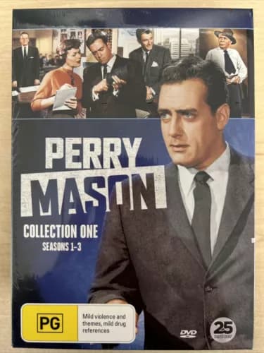 Perry Mason - Komplet sæson 1, 2 & 3 DVD Boks Sæt