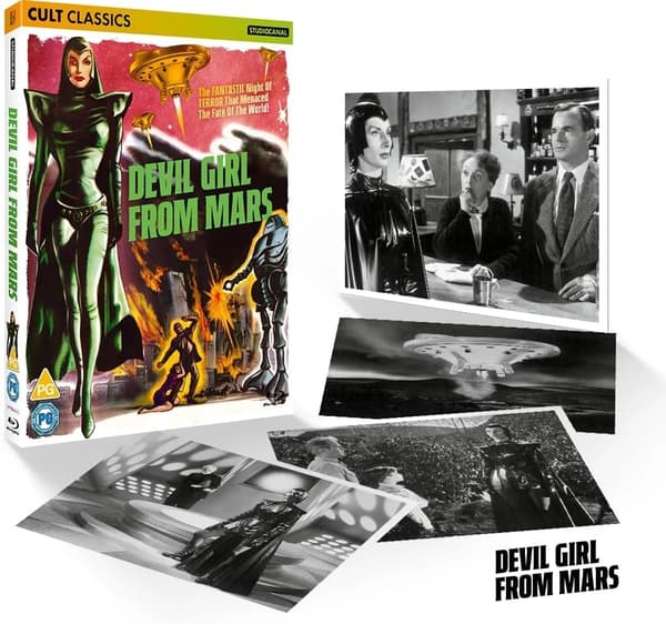 Devil Girl From Mars (Cult Classics) [Bluray] Brand New