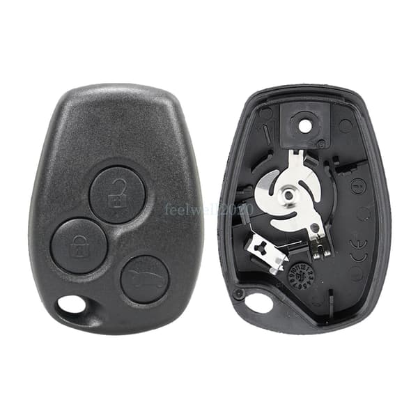 3 Button Remote Key Fob Case For Renault Clio MK3 Trafic Master Modus Kangoo
