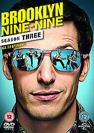 Brooklyn Nine-Nine: Sæson 3 DVD (2016) – Andy Samberg, Cert 12, 3 diske