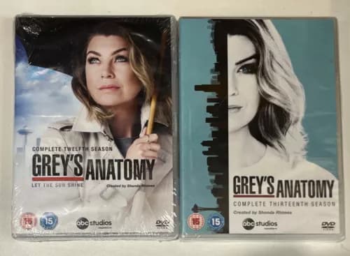Grey's Anatomy: Sæson 12 & 13 (DVD)