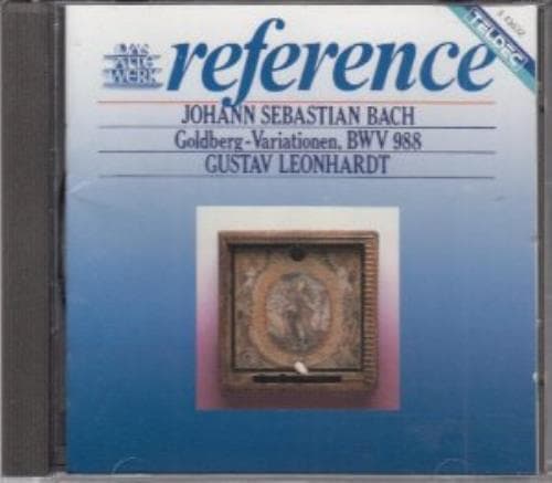 Gustav Leonhardt : Reference - Bach: Goldberg-Variationen CD Pre-Owned