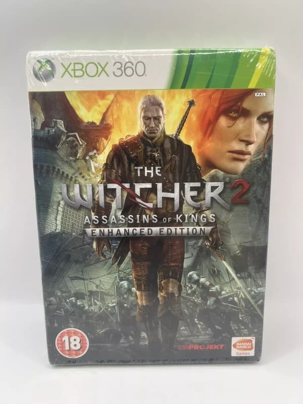 The Witcher 2 Enhanced Edition Xbox 360 Xbox One Brand New
