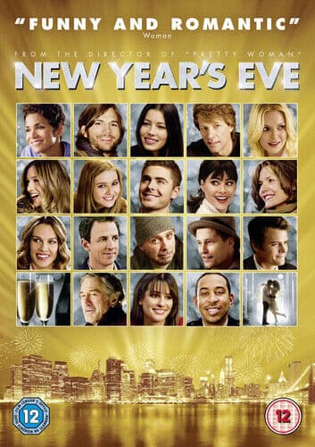New Year's Eve DVD (2012) Robert De Niro, Marshall (DIR) Cert 12 Pre-Owned Region 2