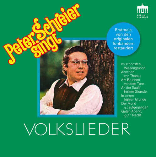 Peter Schreier : Peter Schreier Singt Volkslieder CD (2019)