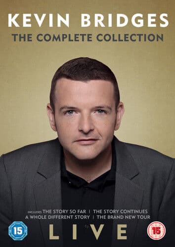 Kevin Bridges: Den Komplette Samlingen (DVD) 2018, 4 disker