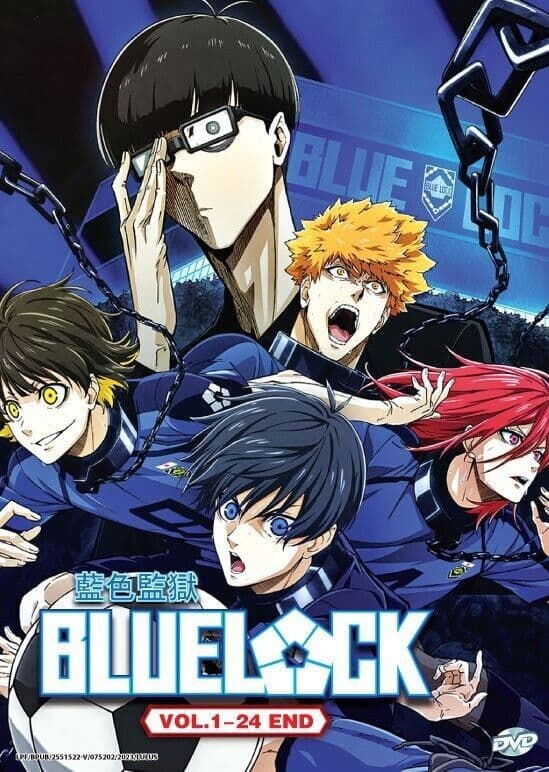 BLUELOCK - ANIME TV SERIES DVD BOX SET (1-24 EPS) (ENG DUB)