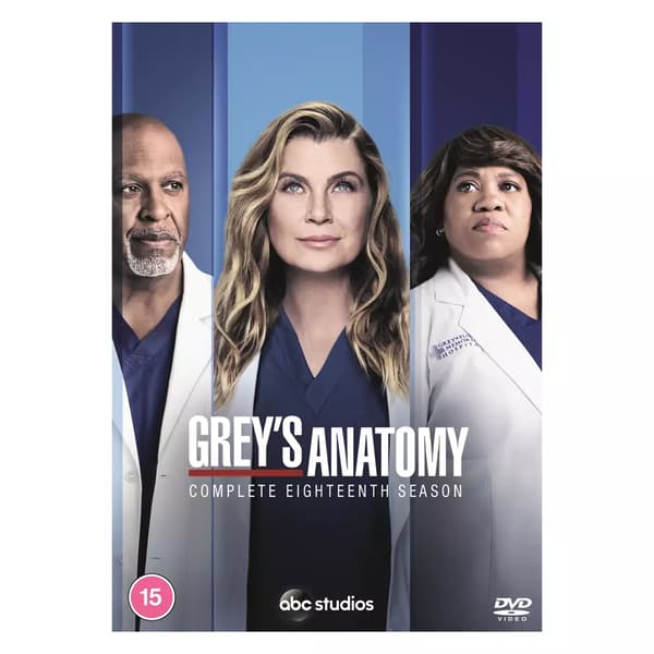 Greyn anatomia: Kausi 18 [15] DVD-boksipaketti