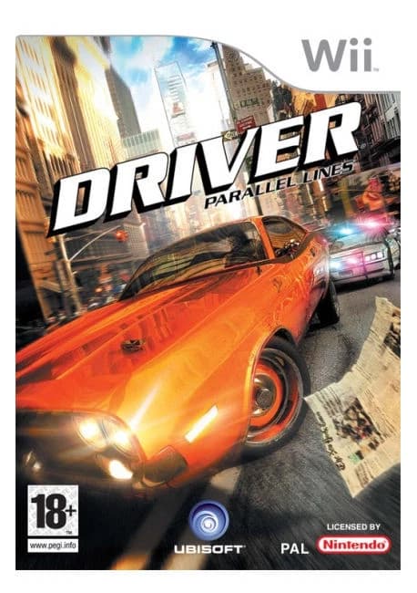 Driver Parallel Lines Nintendo Wii (Discontinued) Brand New