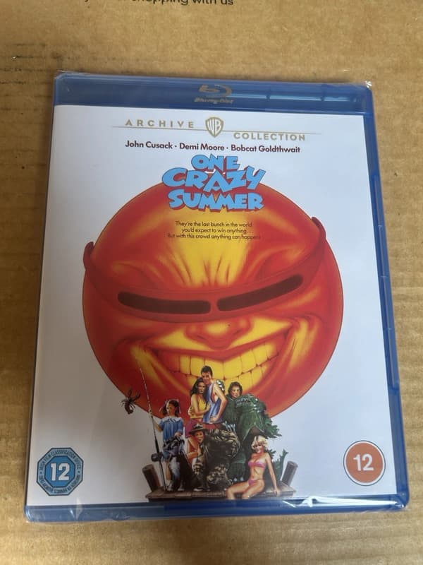 ONE CRAZY SUMMER (1986) Blu Ray JOHN CUSACK DEMI MOORE Brand New