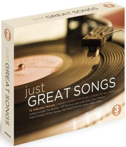Various Artists : Just Great Songs CD Box Set 3 discs (2013) Pre-Owned