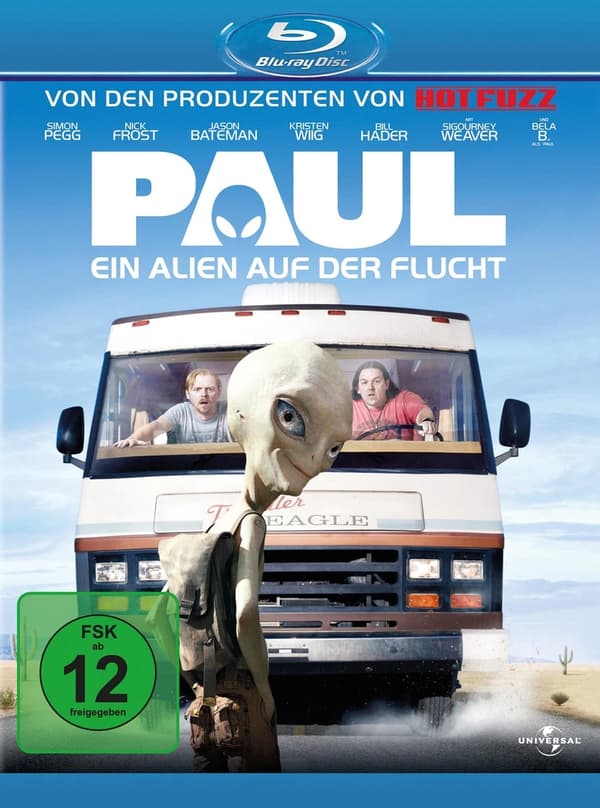 Paul Ein Alien auf der Flucht (Bluray) Brand New