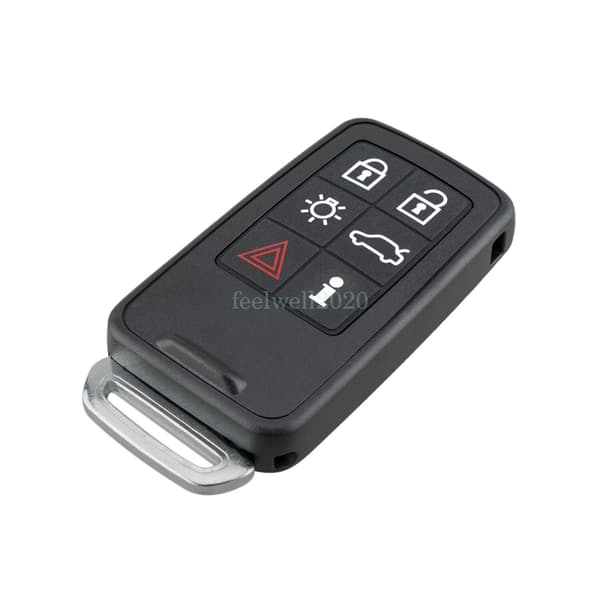 6 Button Remote Key Fob Case Shell for Volvo V70 2008 2009 2010 2011 2012 2013