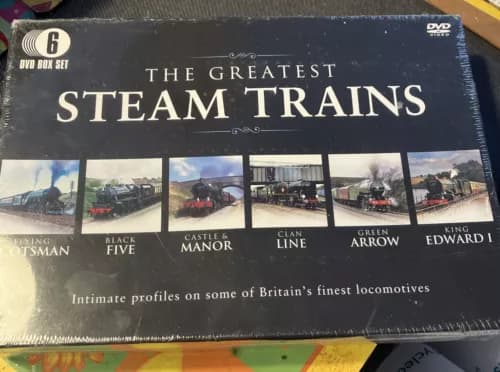 The Greatest Steam Trains 6-disc DVD