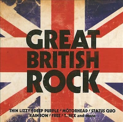 Various Artists : Great British Rock CD 2 discs (2011) Pre-Owned