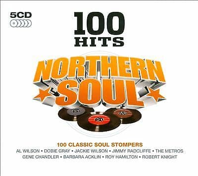 Various Artists : 100 Hits: Northern Soul CD Box Set 5 discs (2009) Pre-Owned