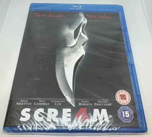 Scream 4 Bluray Disc Brand New