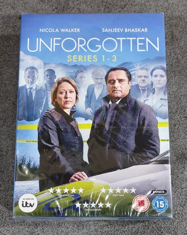 Unforgotten: Sæson 1-3 DVD Boks
