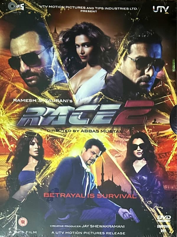 Race 2 - Bollywood (Saif Ali Khan) DVD