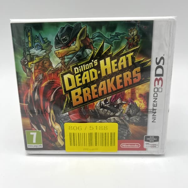 Dillion's DeadHeat Breakers Nintendo 3DS Game Brand New