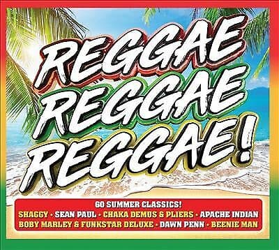 Various Artists : Reggae, Reggae, Reggae! CD Box Set 3 discs (2019)