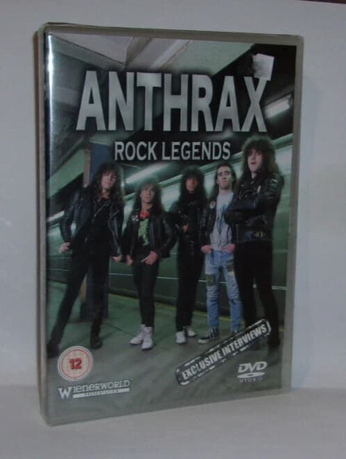 Anthrax - Rock Legends Unauthorised (DVD, 2003)