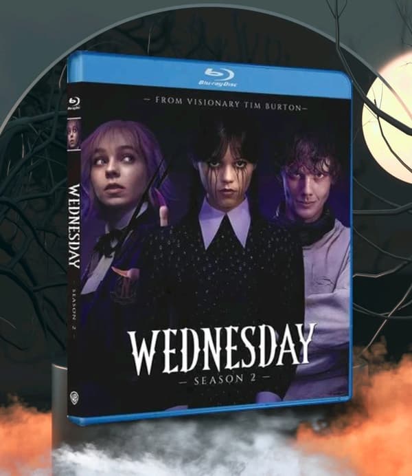 Wednesday Season Two Bluray Fast Dispatch Brand New