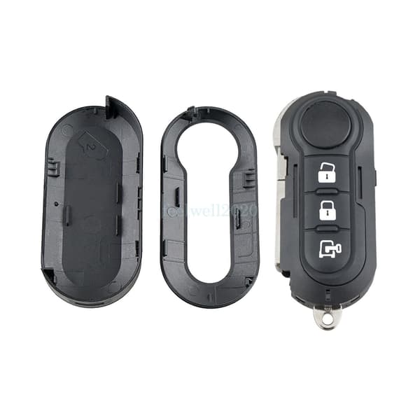 3 Button Key Case For Vauxhall Combo Iveco Daily Eurocargo Van Remote Fob Shell