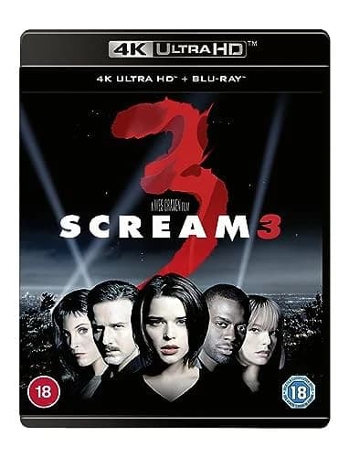 Scream 3 Bluray 4K Brand New