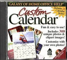 Windows 95 : Custom Calender VideoGames Pre-Owned