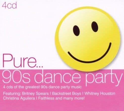 Various Artists : Pure... 90s Dance Party CD Box Set 4 discs (2011) Pre-Owned