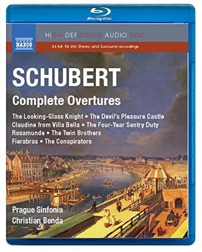 SCHUBERT COMP OVERTURES BLURAY AUDIO S4z Brand New