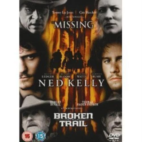 Ned Kelly/The Missing/Broken Trail DVD (2012) Heath Ledger, Hill (DIR) Cert 15 Pre-Owned Region 2