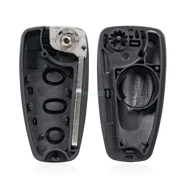 Replacement 2 Button Flip Remote Key Fob Case Shell for Ford Ranger 2011 - 2015