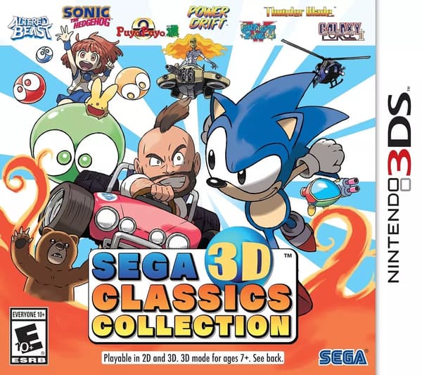 SEGA 3D CLASSICS COLLECTION 3DS GAME Brand New