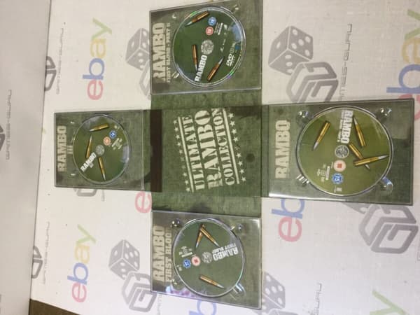 Ultimate Rambo Collection – 4 DVD:er i Bullet Pack