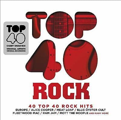 Various Artists : Top 40 Rock CD 2 discs (2014) Pre-Owned