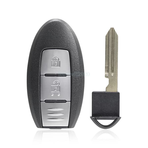 2 Button Smart Remote Key Fob For Nissan Note 2013 2014 2015 2016 433mhz Chip