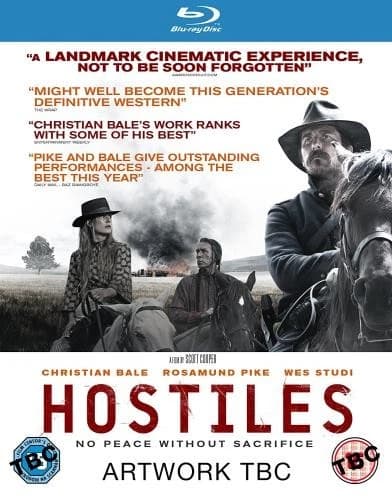 HOSTILES Region B Blu Ray Brand New