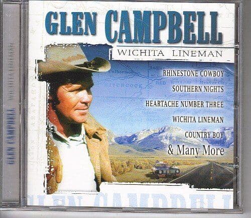 Glenn Campbell : Wichita Lineman CD Pre-Owned