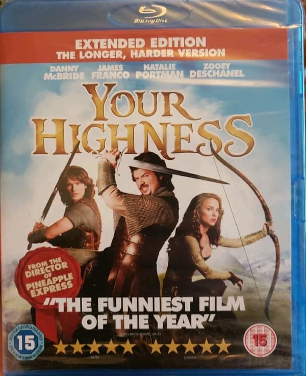 Your Highness (Bluray, 2011) Brand New